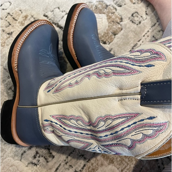 Justin women’s boots all leather - Picture 4 of 6